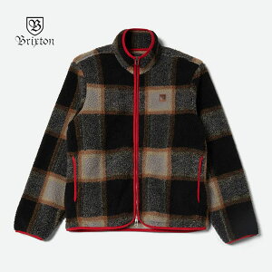 20%OFF!! Brixton Buffalo Plaid Sherpa Full Zip �u���N�X�g�� �o�b�t�@�� �v���C�h �t�� �W�b�v