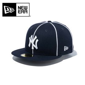 New Era 59FIFTY Piping New York Yankees ニューエラ フィフティーナインフィフティー パイピング ニューヨーク ヤンキース