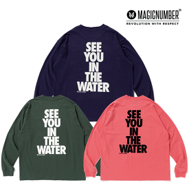Magic Number See You In The Water Flocky L/S T-Shirt マジックナンバー シー ユー イン ザ ウォーター フロッキー ロングスリーブ