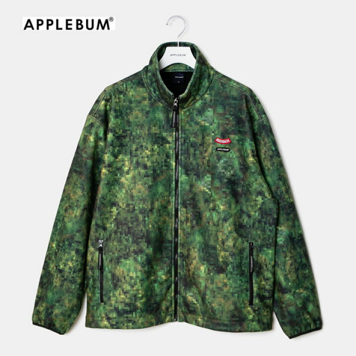 楽天市場】Applebum “Pixel Camo” Fleece Jacket アップルバム 