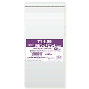 �y���[���֑Ή��zSWAN OPP�� �s���A�p�b�N T14-26 �e�[�v�t�� 100�� ��0�D03×��140×��260�{�e�[�v����40mm