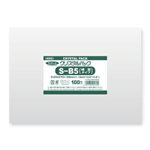 y[֑ΉzHEIKO OPP NX^pbN S-B5 (e[vȂ) 100 0D03×270×195mm