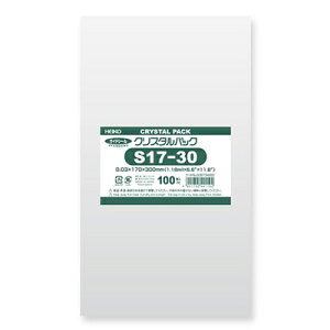 y[֑ΉzHEIKO OPP NX^pbN S17-30 (e[vȂ) 100 0D03×170×300mm