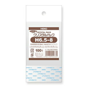 y[֑ΉzHEIKO OPP NX^pbN H6.5-8 (wb_[t) 100