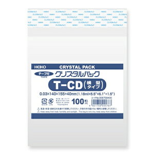 y[֑ΉzHEIKO OPP NX^pbN T-CD(^) (e[vt) 100 0D03×140×155{e[v40mm