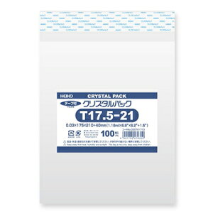 y[֑ΉzHEIKO OPP NX^pbN T17.5-21(e[vt) 100 0D03×175×210{e[v40mm
