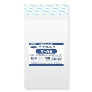 y[֑ΉzHEIKO OPP NX^pbN T-A6(e[vt) 100 0D03×110×170{e[v40mm