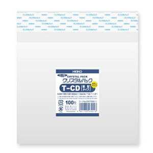 y[֑ΉzHEIKO OPP NX^pbN T-CD(c^) (e[vt{fB^Cv) 100 0D03×155×130{e[v40mm