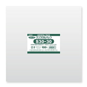 y[֑ΉzHEIKO OPP NX^pbN S30-30 (e[vȂ) 100 0D03×300×300mm