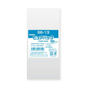 �y���[���֑Ή��zSWAN OPP�� �s���A�p�b�N S6-13 (�e�[�v�Ȃ�) 100��/�� ��0�D03×��60×��130mm