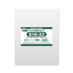 y[֑ΉzHEIKO OPP NX^pbN S18-23(e[vȂ) 100 0D03×180×230mm