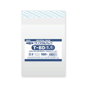 y[֑ΉzHEIKO OPP NX^pbN T-BD^e 100 0D03×153×180{e[v50mm
