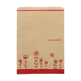 【メール便対応】HEIKO 紙袋 柄小袋 Rタイプ R-20 ハーブフラワーR 200枚 幅215×高290mm