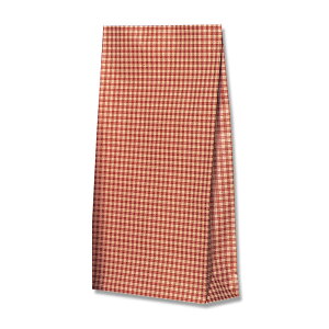 HEIKO 紙袋 ファンシーバッグ 4才 ギンガム2 R 100枚 幅210×マチ80×高385mm