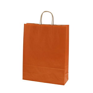 HEIKO 手提袋 25チャームバッグ 25CB 2才 未晒 オレンジC 50枚