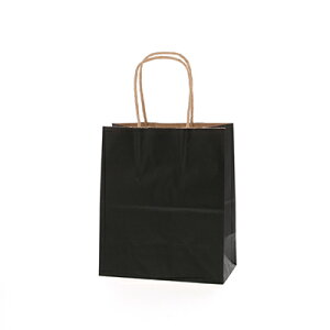 HEIKO 手提袋 25チャームバッグ 25CB 21-12 未晒 黒C 50枚