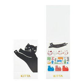 【メール便対応】【KINGJIM】キングジム KITTA ネコ KIT026 40片