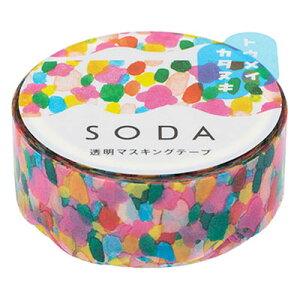 y[֑ΉzyKINGJIMzLOW \[_ SODA }XLOe[v Vbv CMTD15-001 15mm×3m qggL HITOTOKI