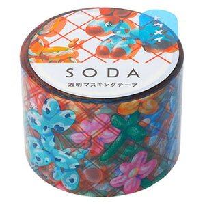 yKINGJIMzLOW \[_ SODA }XLOe[v o[ CMT30-018 30mm×4m qggL HITOTOKI