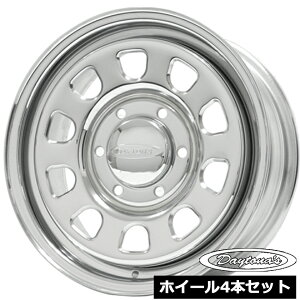 ホイール4本セット デイトナ DAYTONA'S クローム 16インチ 6.5J 6穴139.7 +45 キャラバン E25 E26 NV350
