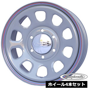 ホイール4本セット デイトナ DAYTONA'S G2 グレー 16インチ 6.5J 6穴139.7 +45 キャラバン E25 E26 NV350