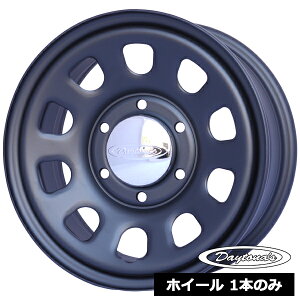 ホイール1本価格 デイトナ DAYTONA'S G2 マットブラック 16インチ 6.5J 6穴139.7 +45 キャラバン E25 E26 NV350