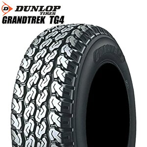 LT145/80R12 80/78N 1�{���i DUNLOP GRANDTREK TG4 �_�����b�v �O�����g���b�N 25�N�� ���K�i�@145R12 6PR���� �V�i �T�}�[�^�C�� 145-80-12