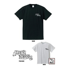 2%er (ツーパーセンター)【Original NOMAD TEE】WHT【オリジナル Tシャツ】