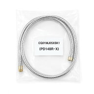 【送料無料】【即納】CQ01MJ05XSK1 洗髪洗面水栓用 メタルホース 袋ナットなし パッキン付 洗面水栓部材 …