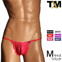 Stretch Lace side string TB　メンズ　Tバック　下着　パンツ　アンダーウェア【TMコレクション】
