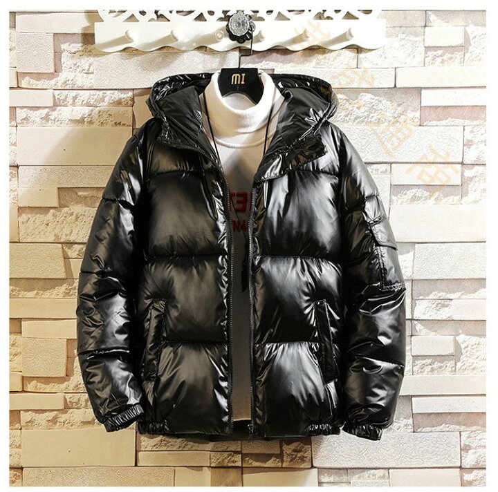 楽天市場】ダウンジャケット メンズ 中綿 フード付き ダウンジャケット  