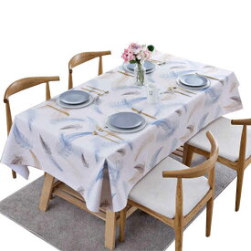 テーブルクロス テーブルマット マルチカバー 食卓カバー 長方形 PVC製 撥水 北欧 汚れ防止 家庭用 業務用 高級感 おしゃれ シンプル 雑貨 大きめ 撥水 撥油加工 汚れにくい レストラン 喫茶店 パーティ