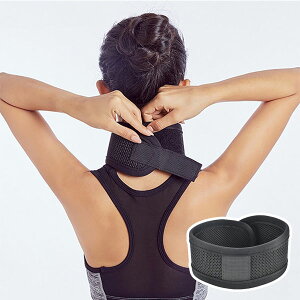 首サポーター 男女兼用 ソフト 洗濯可能 シンプルデザイン 首固定 薄手 軽量 就寝 家庭用 仕事 メッシュ 頚椎カラー 頸椎ヘルニア 頚椎 ストレートネック 首コルセット ネックサポーター メ