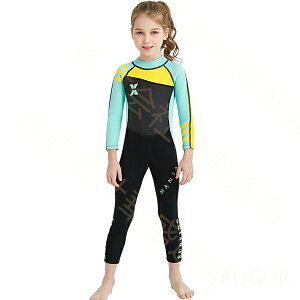 子供用ウェットスーツ 男女兼用 キッズ ウェットスーツ 水着 男の子 女の子 スイムウェア 防寒保温 上下一体 シュノーケリング 水遊び 日焼け止め ユニセックス ダイビングスーツ