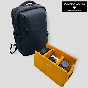 SQUALO WORKS �X�N�A�[�����[�N CAMERA RUCKSACK �J���� �o�b�N�p�b�N BACKPACK �o�b�O �J�o�� ��