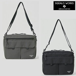 SQUALO WORKS �X�N�A�[�����[�N NYLON OX SHOULDER BAG �V�����_�[ �o�b�O �J�o�� ��