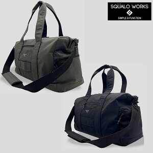 SQUALO WORKS �X�N�A�[�����[�N NYLON OX BOSTON BAG �{�X�g���o�b�O �V�����_�[ �n���h�� �o�b�O �J�o�� ��