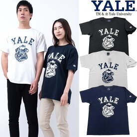 YALE 半袖プリントTEE JEMORGAN ジェーイーモーガン JEMORGAN別注 イェール カレッジロゴ カレッジTEE 半袖 Tシャツ カットソー アメカジ