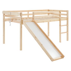 ロフトベッド 木製ロフトベッド 木製ベッド 滑り台ロフトベッド 滑り台ベッド ロータイプ シングルベッド 階段付き 天然木 コンセント付き シングル 宮付き 滑り台付き 収納棚付き 収納 北欧風 大人 一人暮らし ベッド 子供 おしゃれ 充電可能