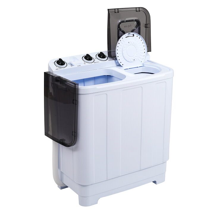 楽天市場】☆二槽式洗濯機☆ 縦型洗濯機 洗濯7kg/脱水槽4.5kg 大容量 