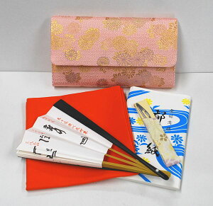 <茶道具・お稽古セット>帛紗セットJ 表千家用 正絹の帛紗が入りました、表千家方向けの袱紗セットです。初心者の方の入門用の袱紗セットにもいかがでしょうか。 ピンク 花柄 部