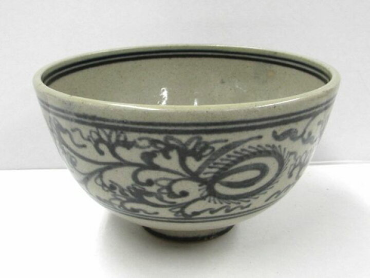 楽天市場】古物＜茶道具・茶碗＞ 安南写 唐草の絵茶碗 陽炎園作 季節に 
