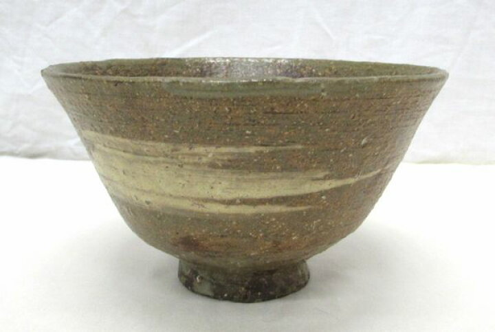 楽天市場】古物＜茶道具・茶碗＞楽山焼 伊羅保茶碗 長岡空権作 楽山焼 