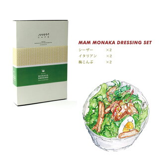 【6個セット】MAMCAFE/MAMDRESSINGドレッシング最中6個セット詰め合わせもなかモナカ高級国産サラダ小袋小分けMAMCAFEマムカフェ