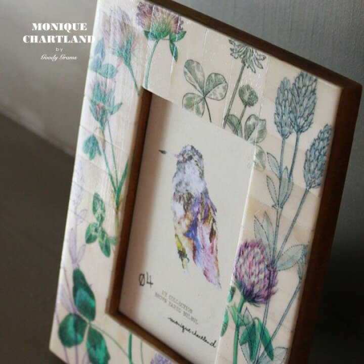 楽天市場 写真立て フォトフレーム 壁掛け おしゃれ かわいい アンティーク風 インテリア雑貨 花 フラワー 女性 女の子 結婚祝い 引っ越し祝い 新築祝い 送別品 景品 高級 ブランド 3000円 誕生日 プレゼント 女友達 ギフト Monique Chartland Botanical 04 Tycoon