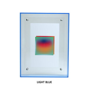 フォトフレーム 写真立て アクリル おしゃれ かわいい お祝い 記念品 出産 結婚 プレゼント THRU.(スルー)LIGHT 6x8