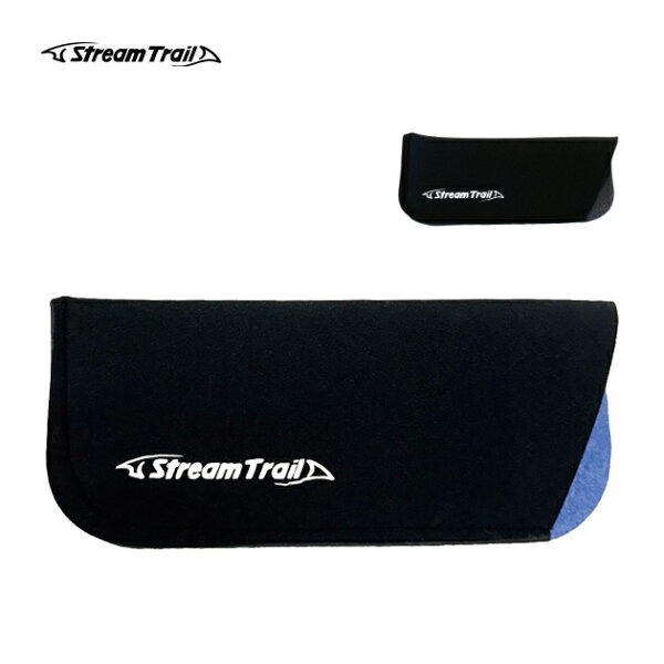眼鏡ケース メガネケース サングラス おしゃれ コンパクト スリム 軽量 メンズ 収納 持ち運び Stream Trail ストリームトレイル FLAT SOFT EYEGLASS CASE(フラットソフトアイグラスケース)