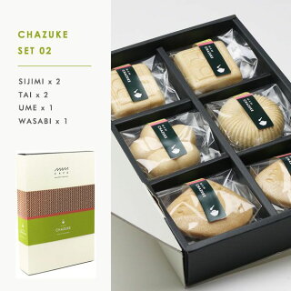 【6個セット】MAMCAFE/MAMCHAZUKESET02お茶漬け最中6個セット詰め合わせもなかモナカ高級国産インスタントMAMCAFEマムカフェ