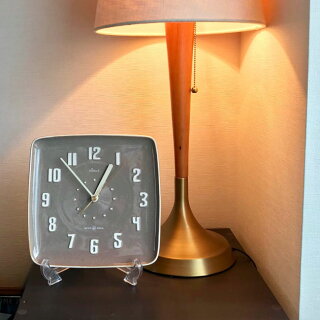 掛け時計おしゃれ送料無料音がしない陶器見やすい大きいナチュラルレトロ日本製LubbockWallClockラボックウォールクロックトラディションアコースティックTRADITIONACOUSTIC