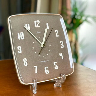 掛け時計おしゃれ送料無料音がしない陶器見やすい大きいナチュラルレトロ日本製LubbockWallClockラボックウォールクロックトラディションアコースティックTRADITIONACOUSTIC